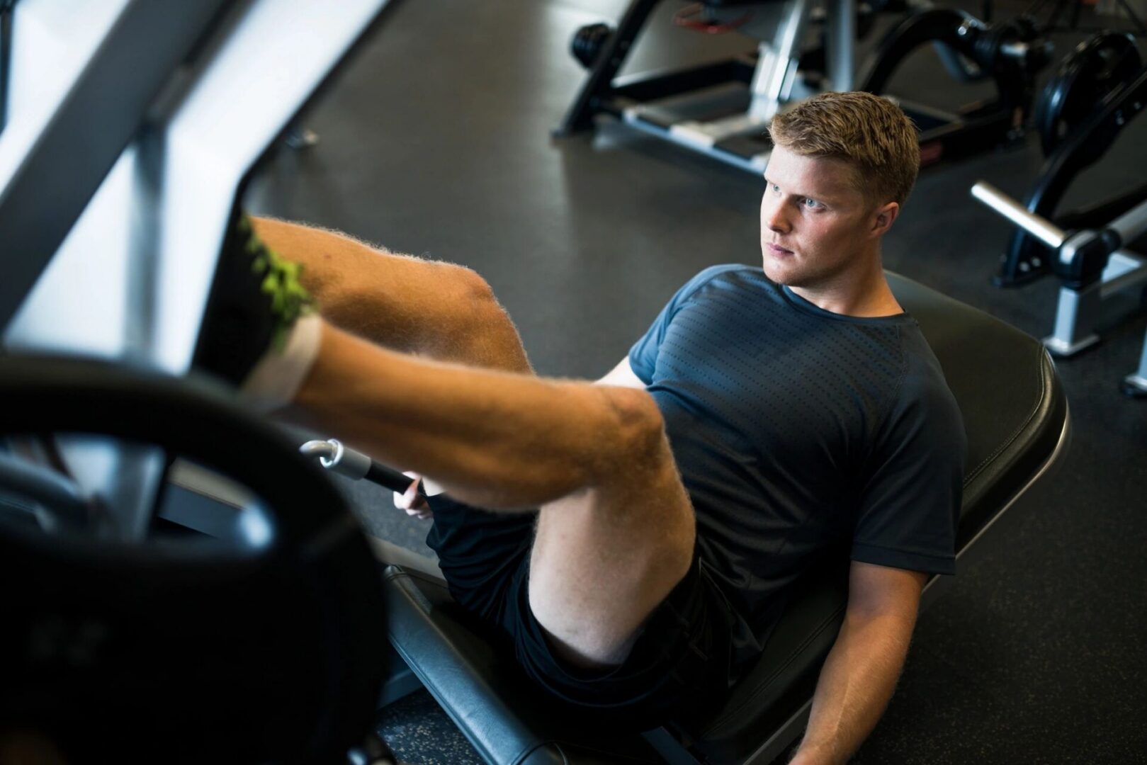high scholer working out