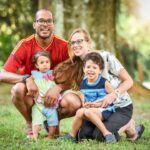 family outdoors