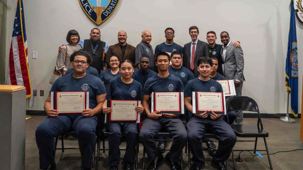 Central HS firefighter grads