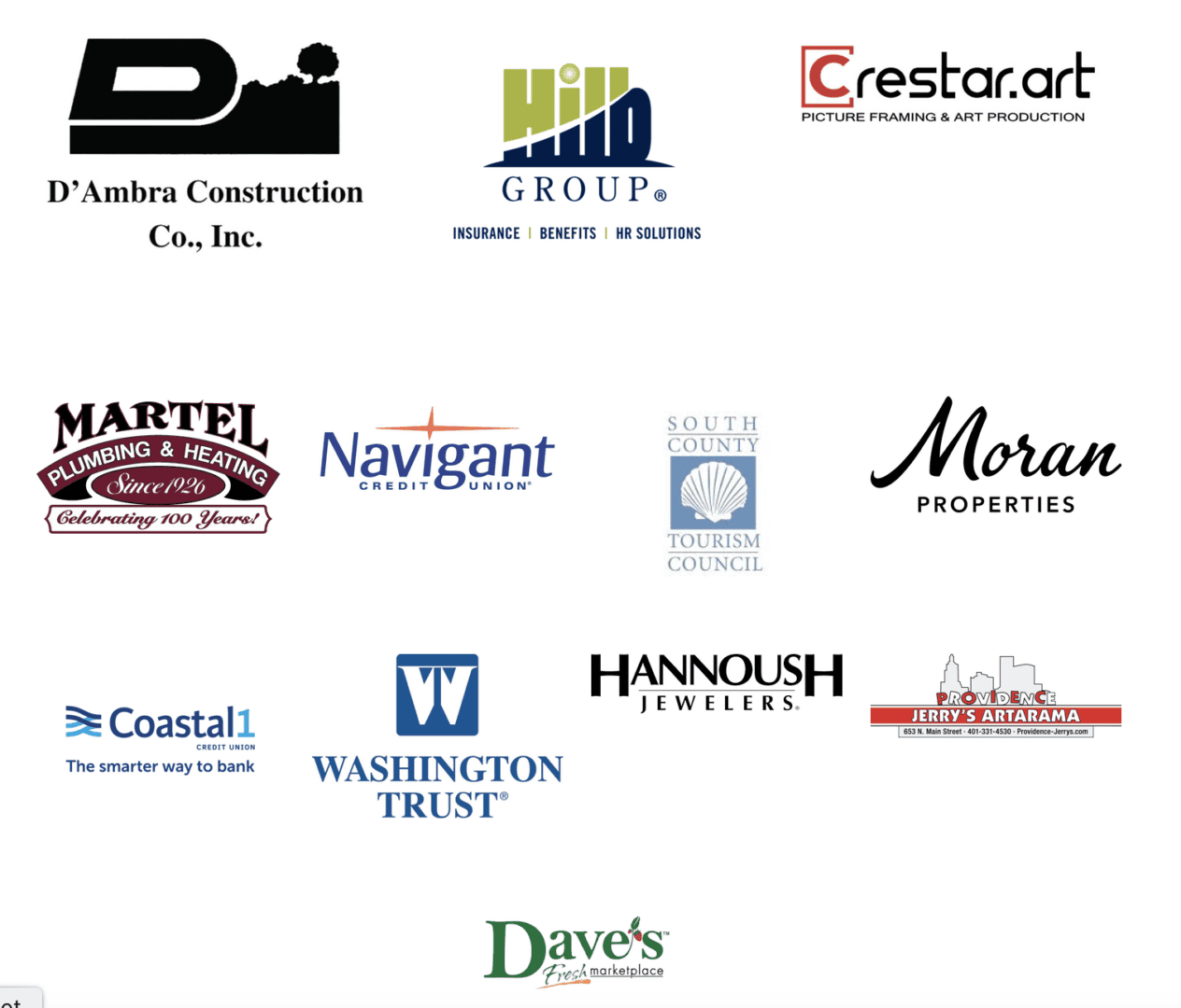 wickford art festival sponsors