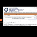 Rhode Island DMV application showing citizenship and voter-registration questions