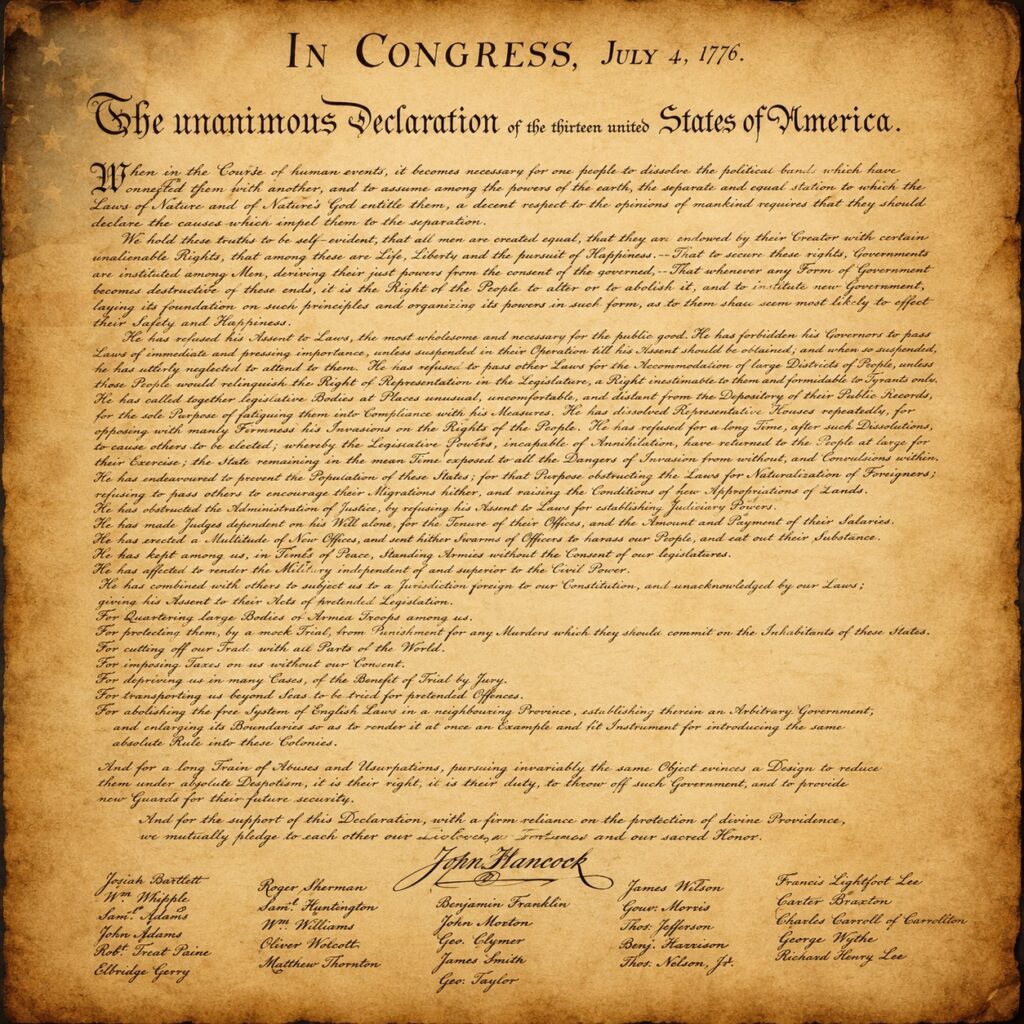 declaration of independence