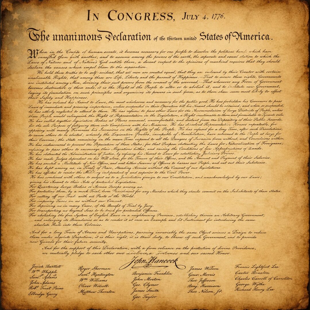declaration of independence