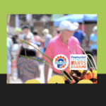 rtists, vendors and visitors gather at Slater Park during the Pawtucket Arts Festival.