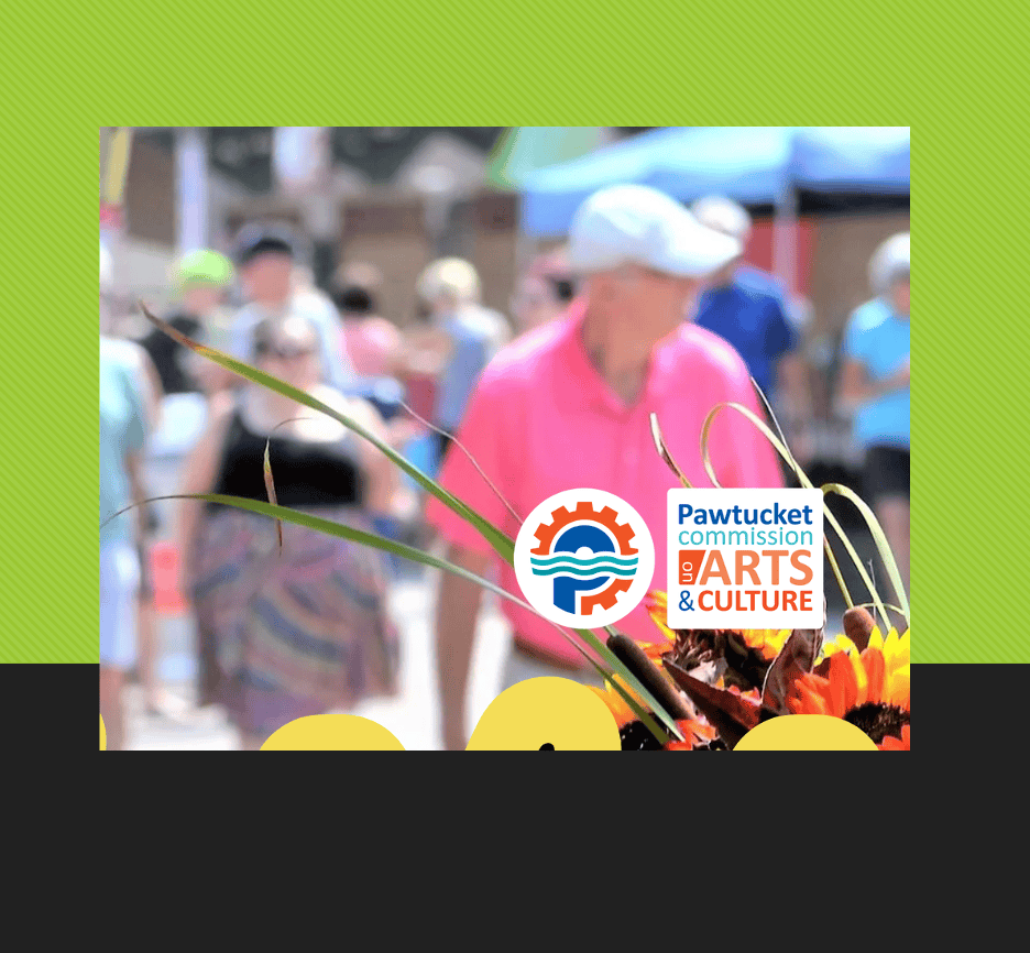 rtists, vendors and visitors gather at Slater Park during the Pawtucket Arts Festival.