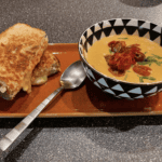 we cook - tomato soup and grilled cheese