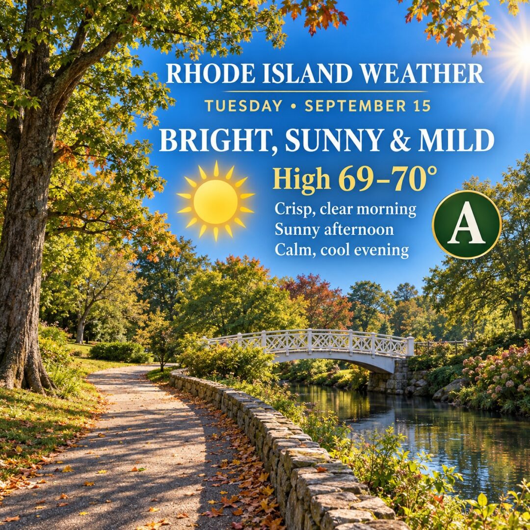 RI Weather for sept. 15, 2026