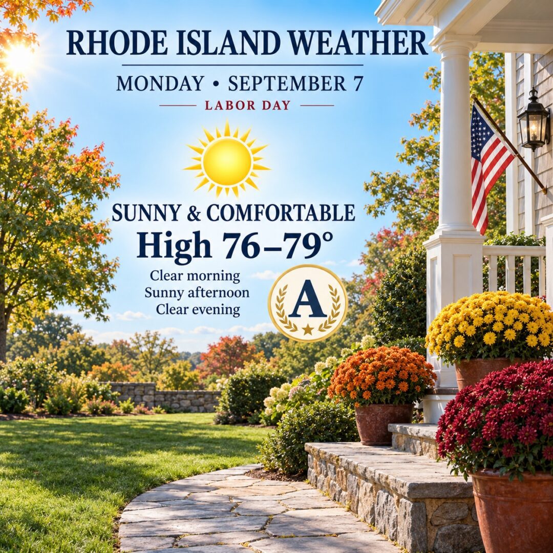 RI Weather for sept. 7 2026