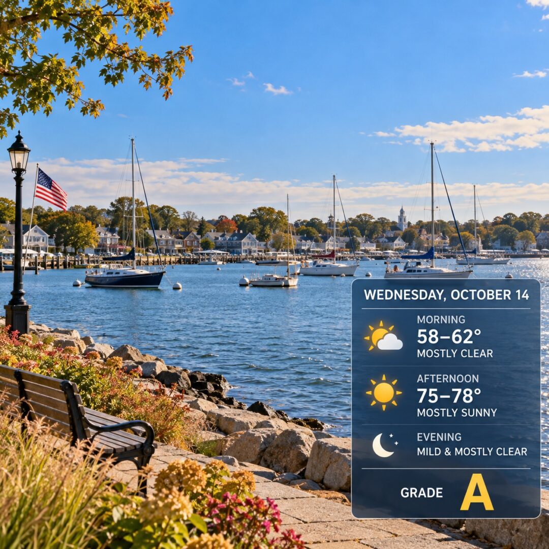 Sunny October at Bristol Harbor(1)