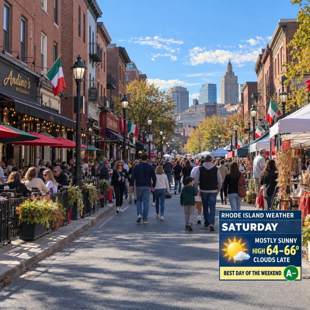 Sunny Saturday on Atwells Avenue