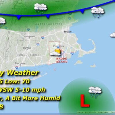 Sunday weather map: New England forecast.