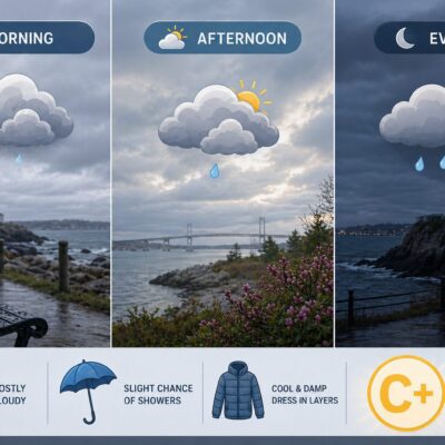 RI News weather forecast for april 26 2026