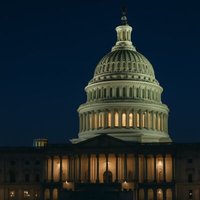 Congress at night