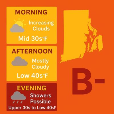 weather map for ri for 11-23-2025