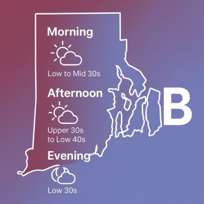 weather map for RI for 11-29-2025
