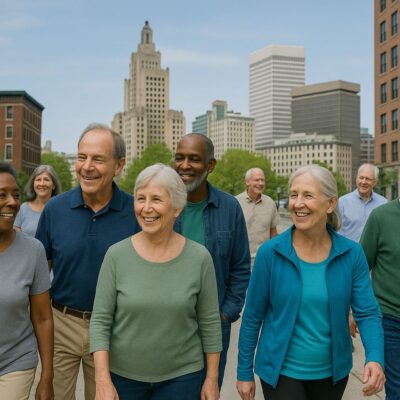 RINewsToday – Rhode Island Seniors Walk Program in Providence, Sept. 29, 2025