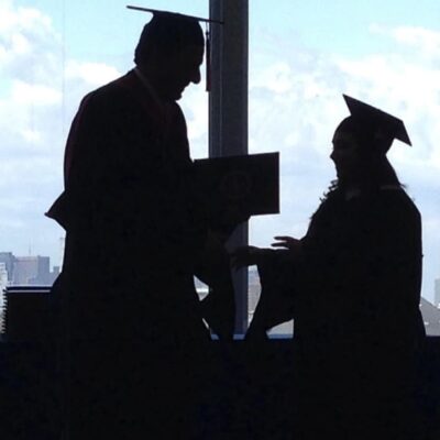 ri news story by herb weiss on commencement message for class of 2024