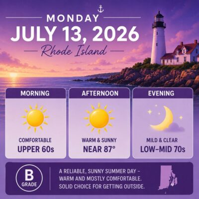 weather graphic for 7-13-2026