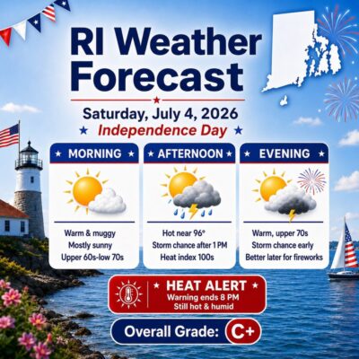 weather forecast July 4, 2026
