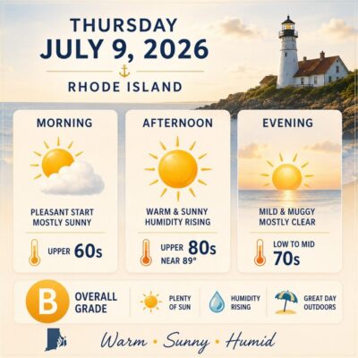 RI Weather for July 9 2026