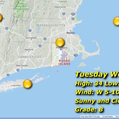Weather map for tuesday in massachusetts.