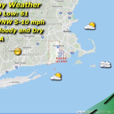 Tuesday weather map.
