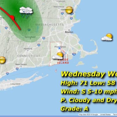 Wednesday weather - screenshot.
