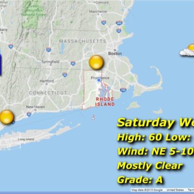 Weather map for saturday in new england.