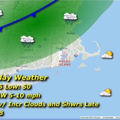 Tuesday weather map.