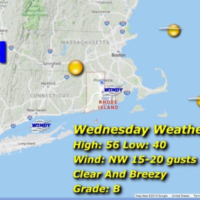 Wednesday weather forecast.