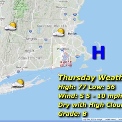 Tuesday weather map.