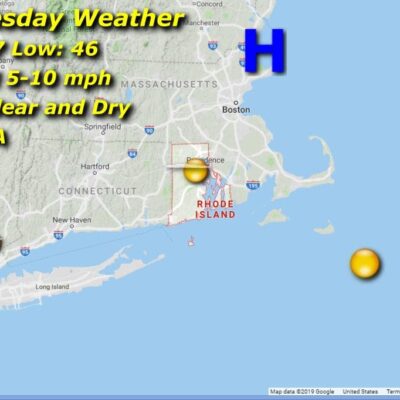 Wednesday weather map.