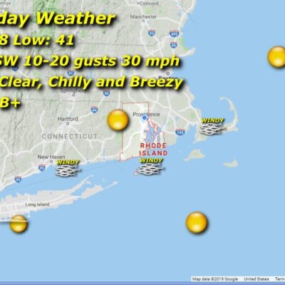Wednesday weather map.
