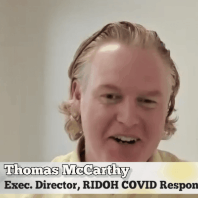 Thomas mccarty, exec director, covid response unit.