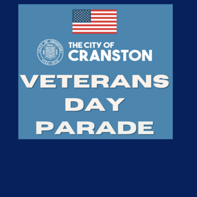 Veterans day parade in cranston.