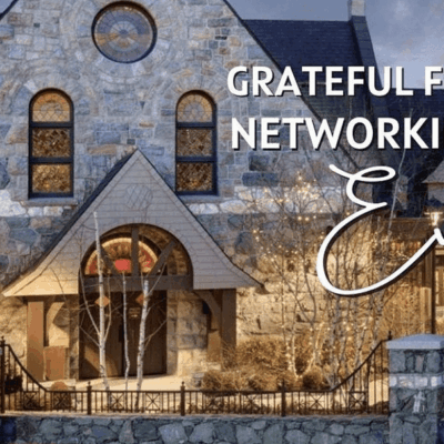 Grateful for networking event.