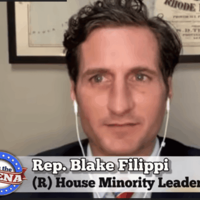 Rep blake flippi - house minority leader.