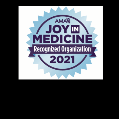 Joy in medicine recognized organization 2021.