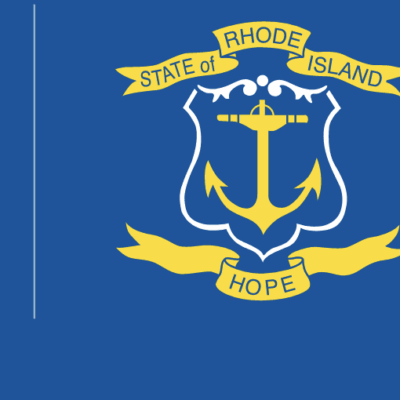 Rhode island state flag.