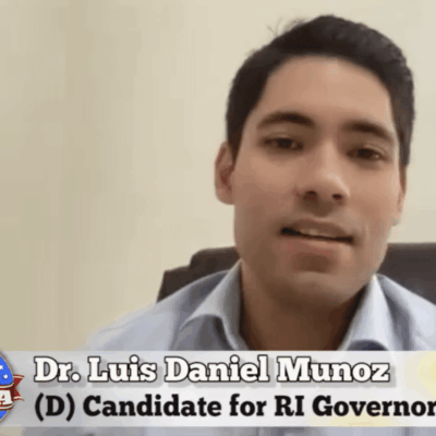 Dr julius daniel muoz d candidate for ri governor.