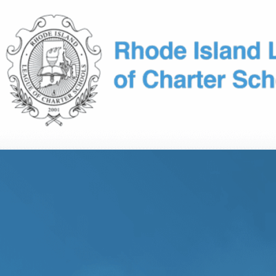 Rhode island league of charter schools logo.