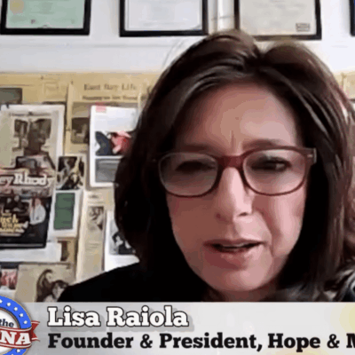 Lisa raiola founder, president, hope and main.