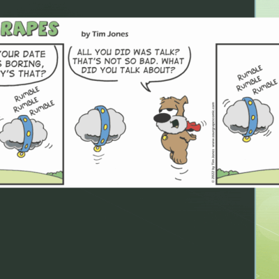 Four grapes comic strip.