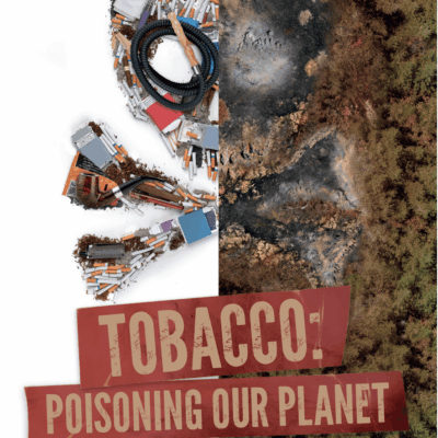 Tobacco poisoning our planet.