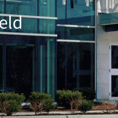 A building with a sign that says wakefield.