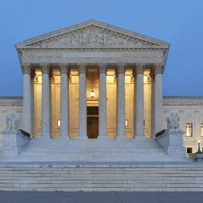 The supreme court building in washington, dc.