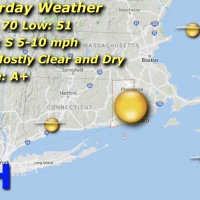 Saturday weather - screenshot.