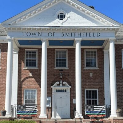 Town of smithfield town hall.