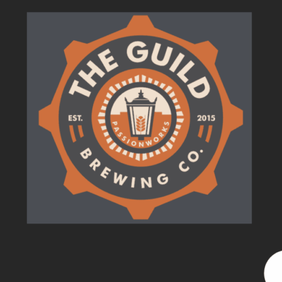 The guild brewing co logo.