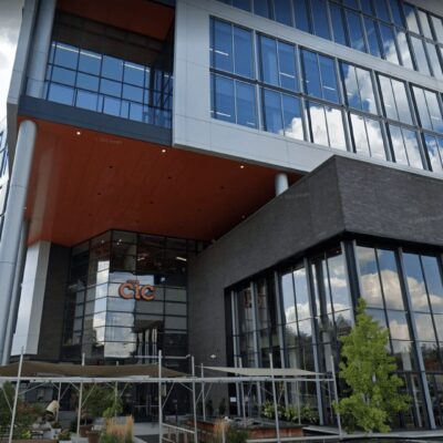 A google street view of an office building.